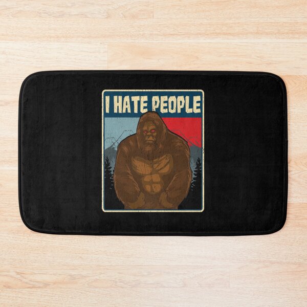 Item preview, BigfootI Hate People Funny Camping Pun Nature designed and sold by perfectpresents.