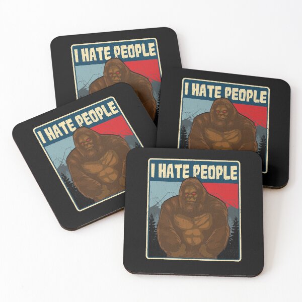 Item preview, BigfootI Hate People Funny Camping Pun Nature designed and sold by perfectpresents.