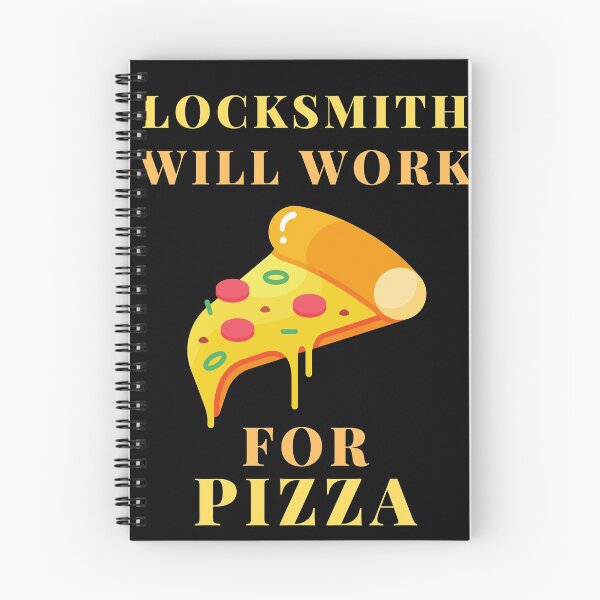 Item preview, locksmith pizza designed and sold by SnowballStep.