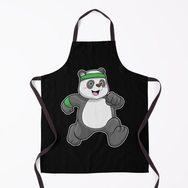 Item preview, Panda at Jogging with Headband & Sweatband designed and sold by Snabdesign84.