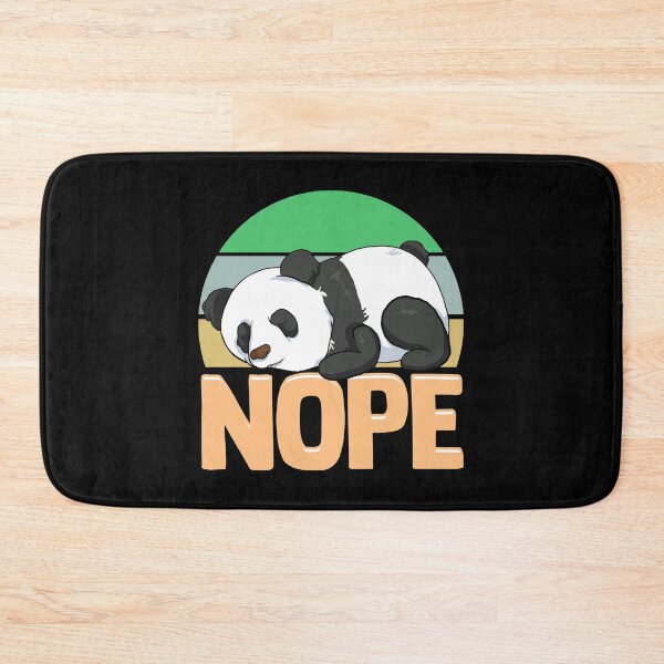 Item preview, Cute & Funny Nope Sleepy Napping Lazy Panda designed and sold by perfectpresents.