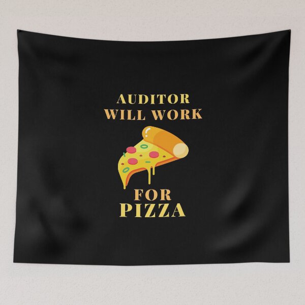 Item preview, auditor pizza designed and sold by SnowballStep.