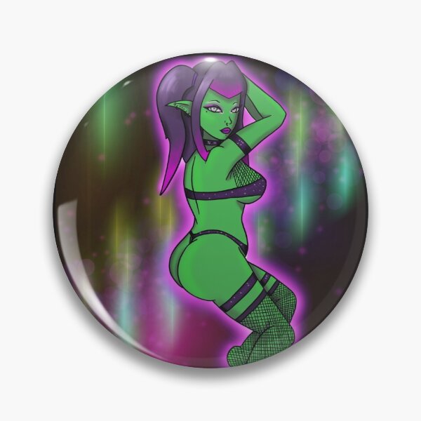 Item preview, Goblin Booty So Fine Pin Up designed and sold by ZombieCheshire.