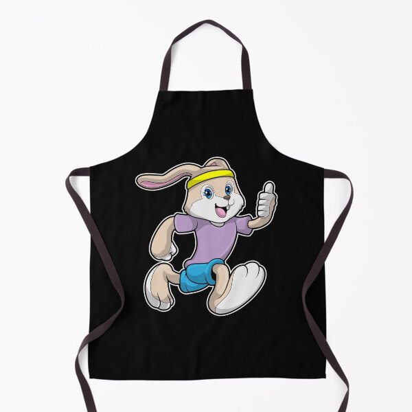 Item preview, Rabbit at Jogging with Headband designed and sold by Snabdesign84.