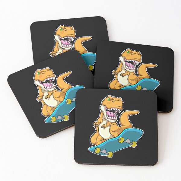 Item preview, Dinosaur as Skater with Skateboard designed and sold by Snabdesign84.