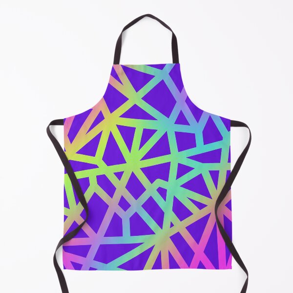 Item preview, Purple Geometric Rainbow Lines designed and sold by Whoopsidoodle.