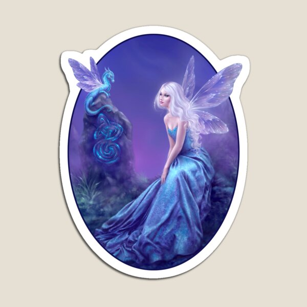 Item preview, Luminescent Fairy & Dragon Art designed and sold by silverstars.