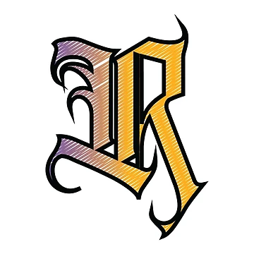 Artwork thumbnail, Alphabet R by ZoniaCh