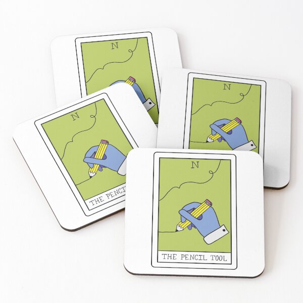 Item preview, InDesign Tarot Card Pencil Tool designed and sold by Amanda Weisbrod.