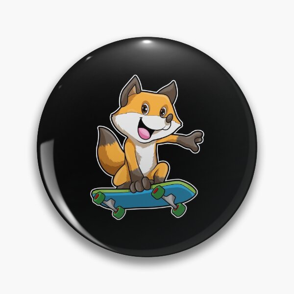 Item preview, Fox Skater Skateboard designed and sold by Snabdesign84.