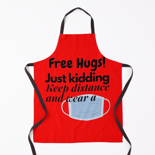 Item preview, Free Hugs! just kidding. Keep distance and wear a mask designed and sold by tmavaz.
