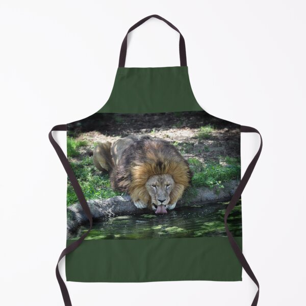 Item preview, Lion Drinking Water designed and sold by Savannah Gibbs.