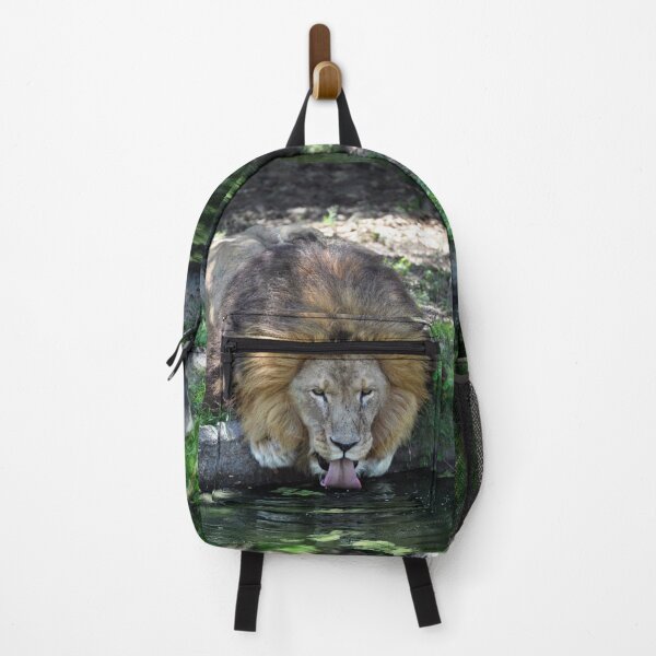 Item preview, Lion Drinking Water designed and sold by Savannah Gibbs.