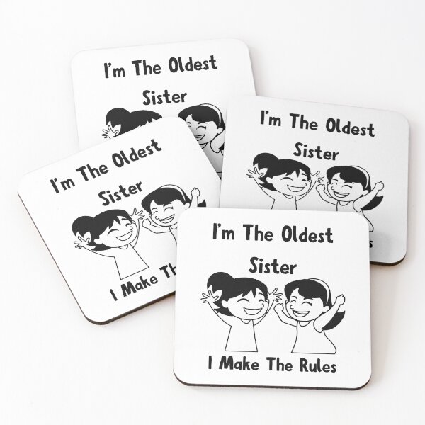 Item preview, i'm the oldest sister i make the rules,Shirt Brother or Sister funny shirt designed and sold by piskwi.