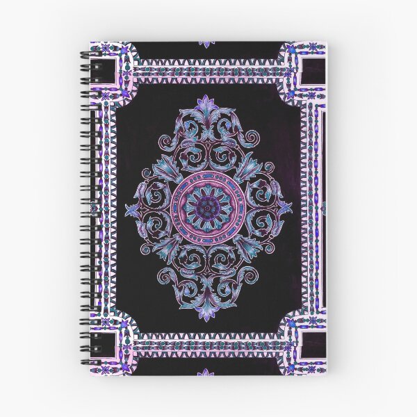 Item preview, floral print - purple designed and sold by Sana--Art.