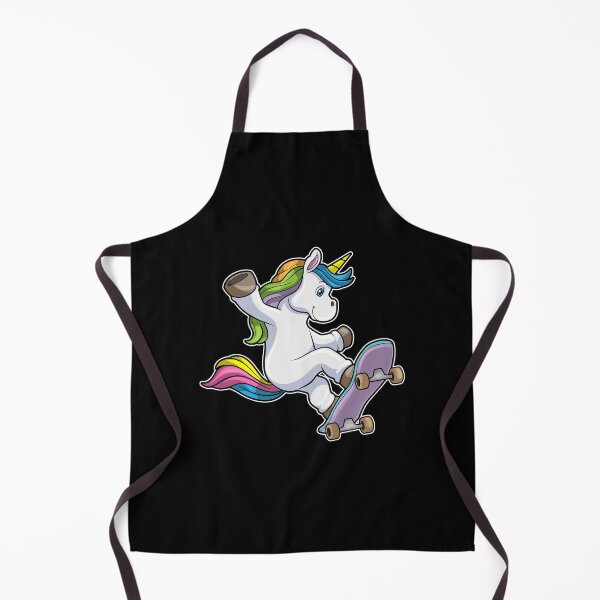 Item preview, Unicorn as Skater with Skateboard designed and sold by Snabdesign84.