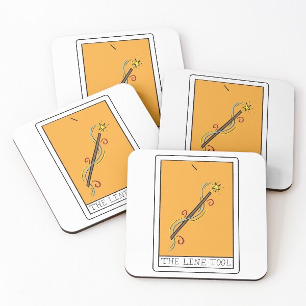 Item preview, InDesign Tarot Card Line Tool designed and sold by Amanda Weisbrod.