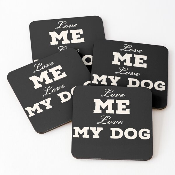 Item preview, Love me love my dog designed and sold by Gingatoo.