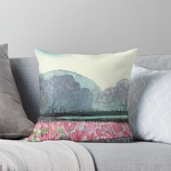 Item preview, SPIRIT OF SPRING - ENCHANTED PINK TULIP-FIELD in the Park designed and sold by RubaiDesign.