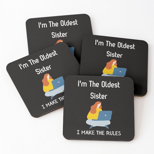 Item preview, i'm the oldest sister i make the rules,Shirt Brother or Sister funny shirt designed and sold by piskwi.