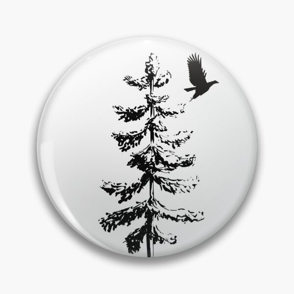 Item preview, tree with bird silhouette  designed and sold by TheWaterBirds.
