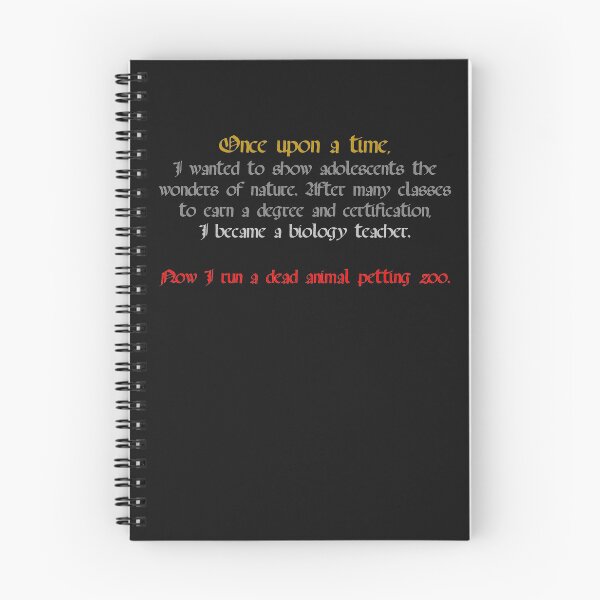 Item preview, Once Upon a Time - Biology Teacher designed and sold by T-Bex.
