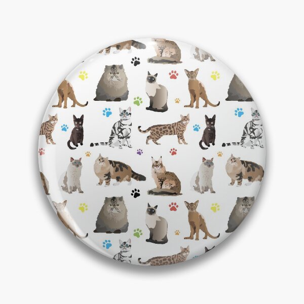 Item preview, Various Cats Pattern designed and sold by NorseTech.