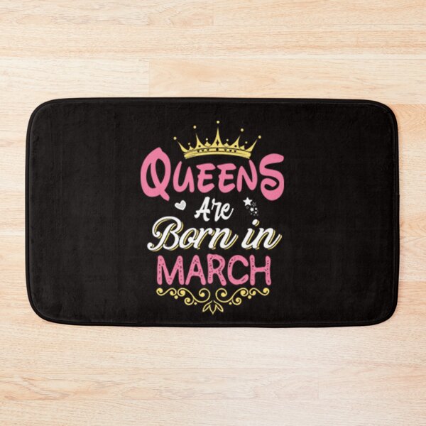 Item preview, Queens Are Born In MARCH designed and sold by CR-SHOP.