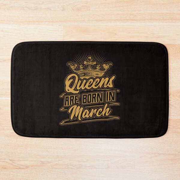 Item preview, Queens Are Born In March designed and sold by CR-SHOP.