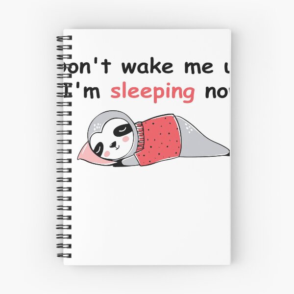 Item preview, Don't wake me up, I'm sleeping now cute slot t-shirt designed and sold by nasimaakter.