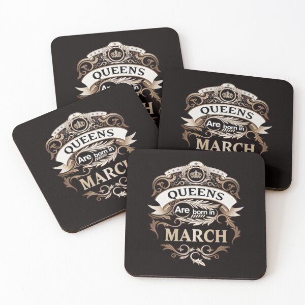 Item preview, Queens Are Born In March designed and sold by CR-SHOP.