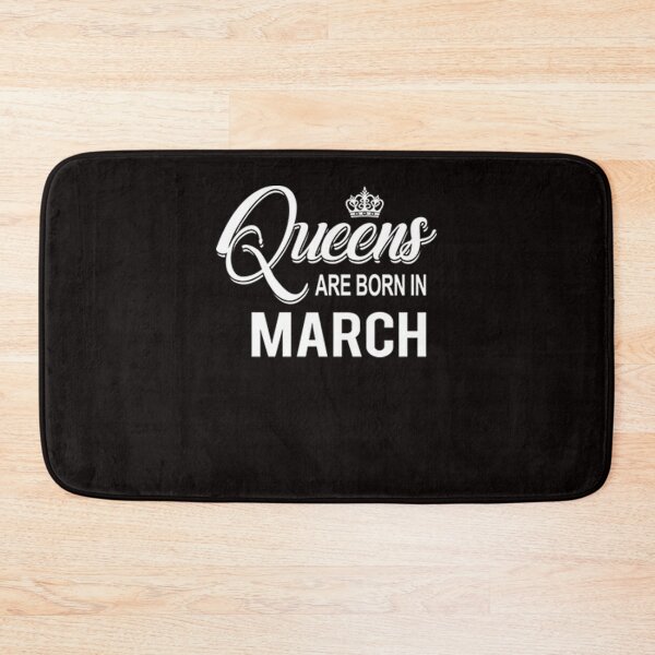 Item preview, Queens Are Born In March designed and sold by CR-SHOP.