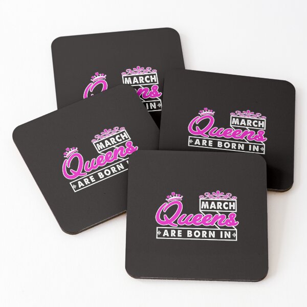 Item preview, Queens Are Born In March designed and sold by CR-SHOP.