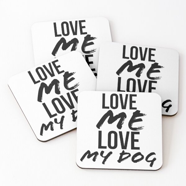 Item preview, Love me love my dog designed and sold by Gingatoo.