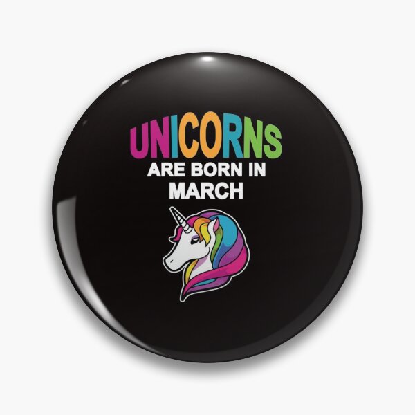 Item preview, Unicorns Are Born In March Birthday designed and sold by CR-SHOP.