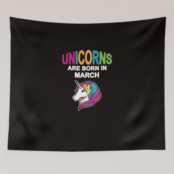 Item preview, Unicorns Are Born In March Birthday designed and sold by CR-SHOP.