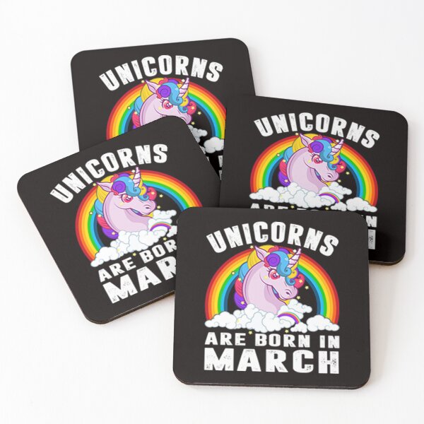 Item preview, Unicorns Are Born In March designed and sold by CR-SHOP.