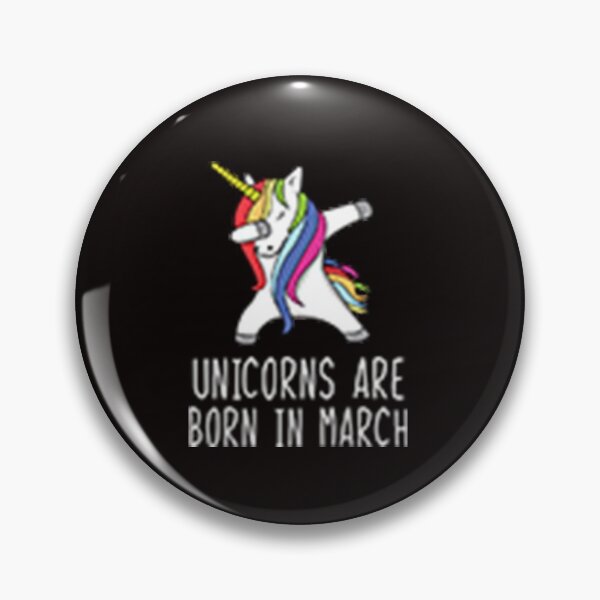 Item preview, Unicorns Are Born In March designed and sold by CR-SHOP.