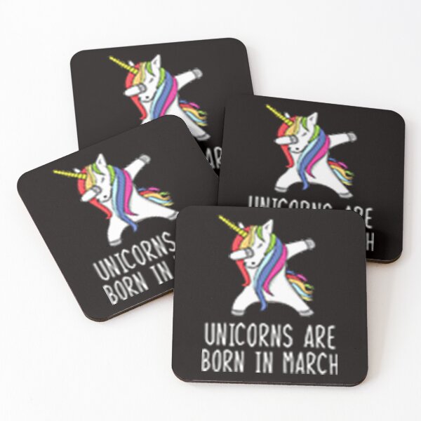 Item preview, Unicorns Are Born In March designed and sold by CR-SHOP.