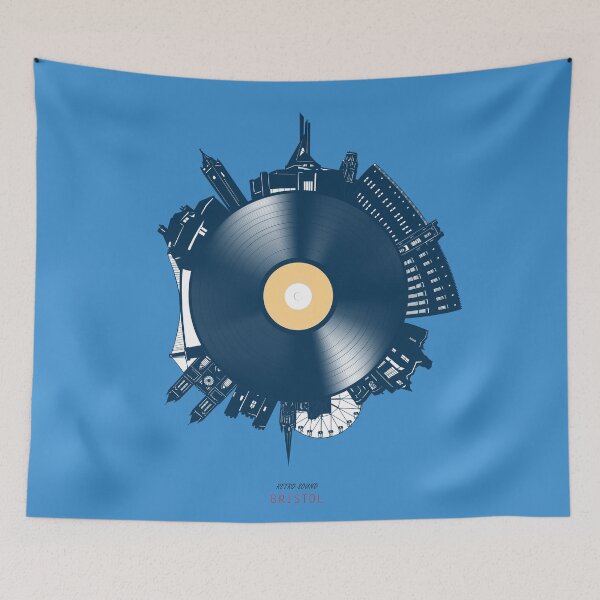Item preview, bristol skyline vinyl designed and sold by BekimART2.