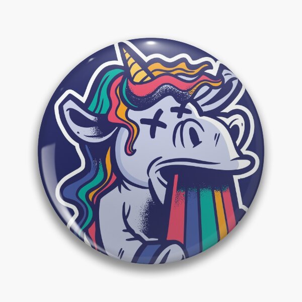 Item preview, Unicorn Rainbow Vomit | Funny Unicorn designed and sold by SLAG-Creative.