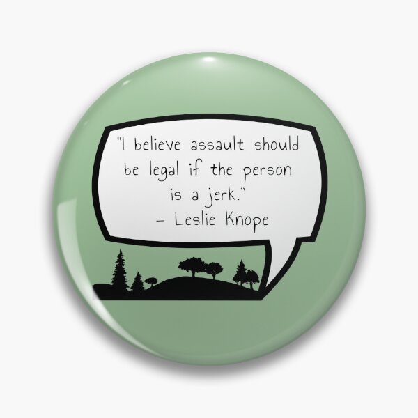 Item preview, Parks and Rec: Leslie Knope on Assault designed and sold by BatemanBranding.