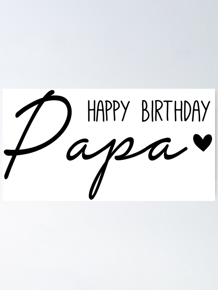 Joyeux anniversaire Papa cadeau anniversaire papa' Autocollant
