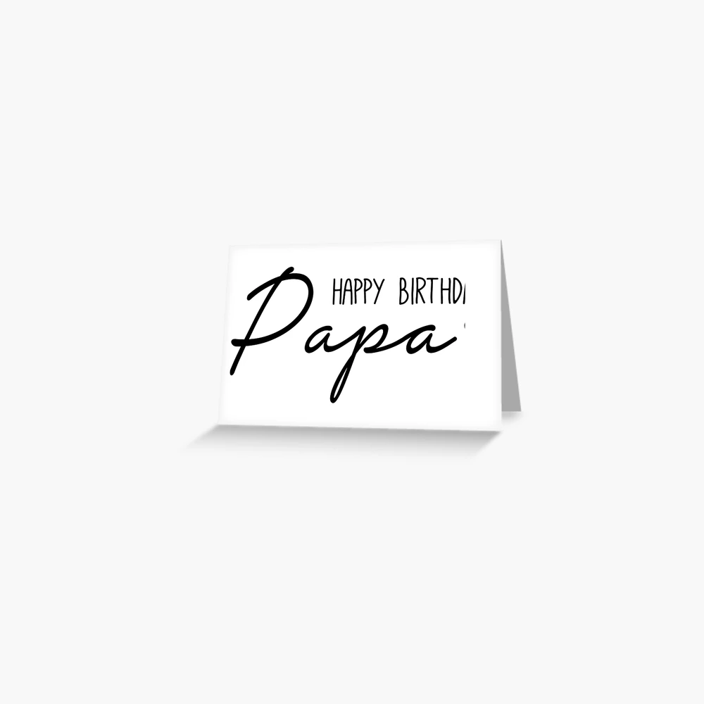 Carte de vœux for Sale avec l'œuvre « Carte joyeux anniversaire papa » de  l'artiste haRexia