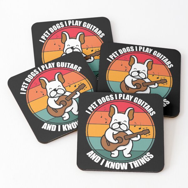 Item preview, I Pet Dogs I Play Guitars And Know Things designed and sold by Giacob.