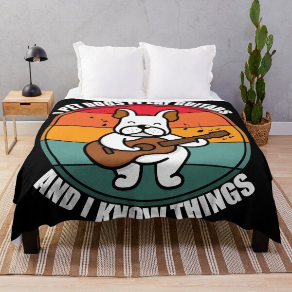 Item preview, I Pet Dogs I Play Guitars And Know Things designed and sold by Giacob.