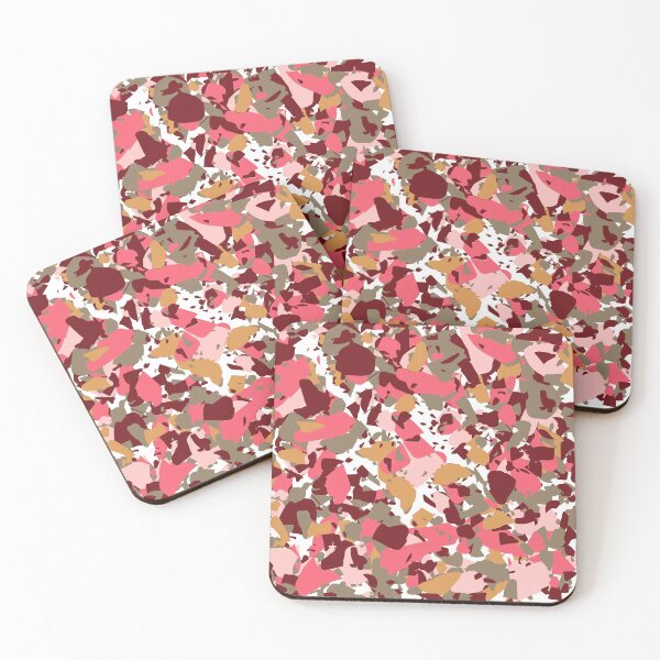 Item preview, Colorful seamless abstract pattern in warm colors designed and sold by fowons.