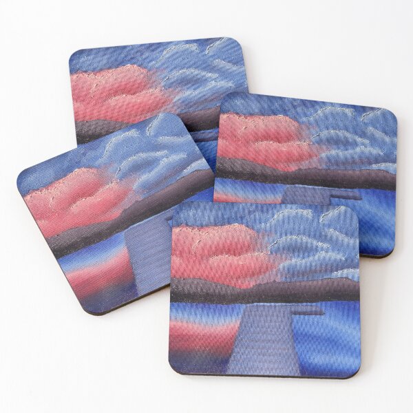 Item preview, Blue and Pink Sky  designed and sold by WonderpuppyArt.