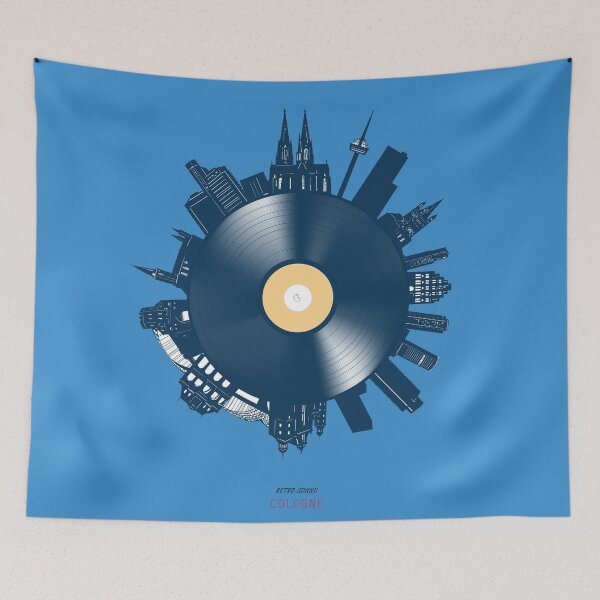 Item preview, cologne skyline vinyl designed and sold by BekimART2.