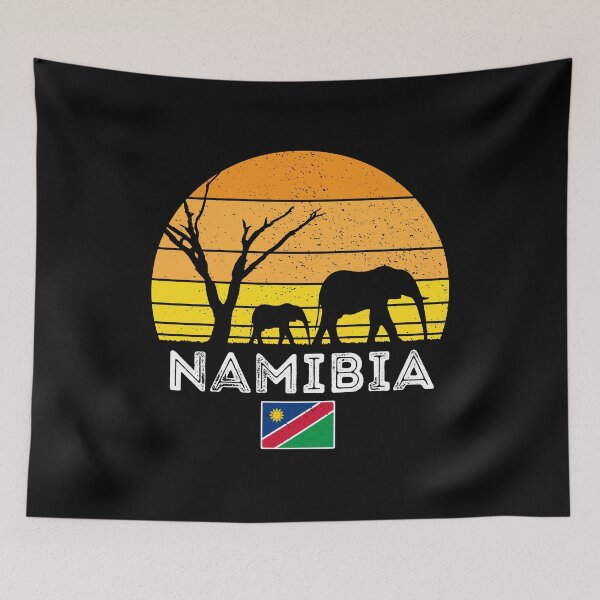 Item preview, Namibia Elephant Safari Sunset designed and sold by d247.